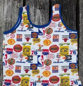 Vintage Retro NBA tank top SUPER cool!
